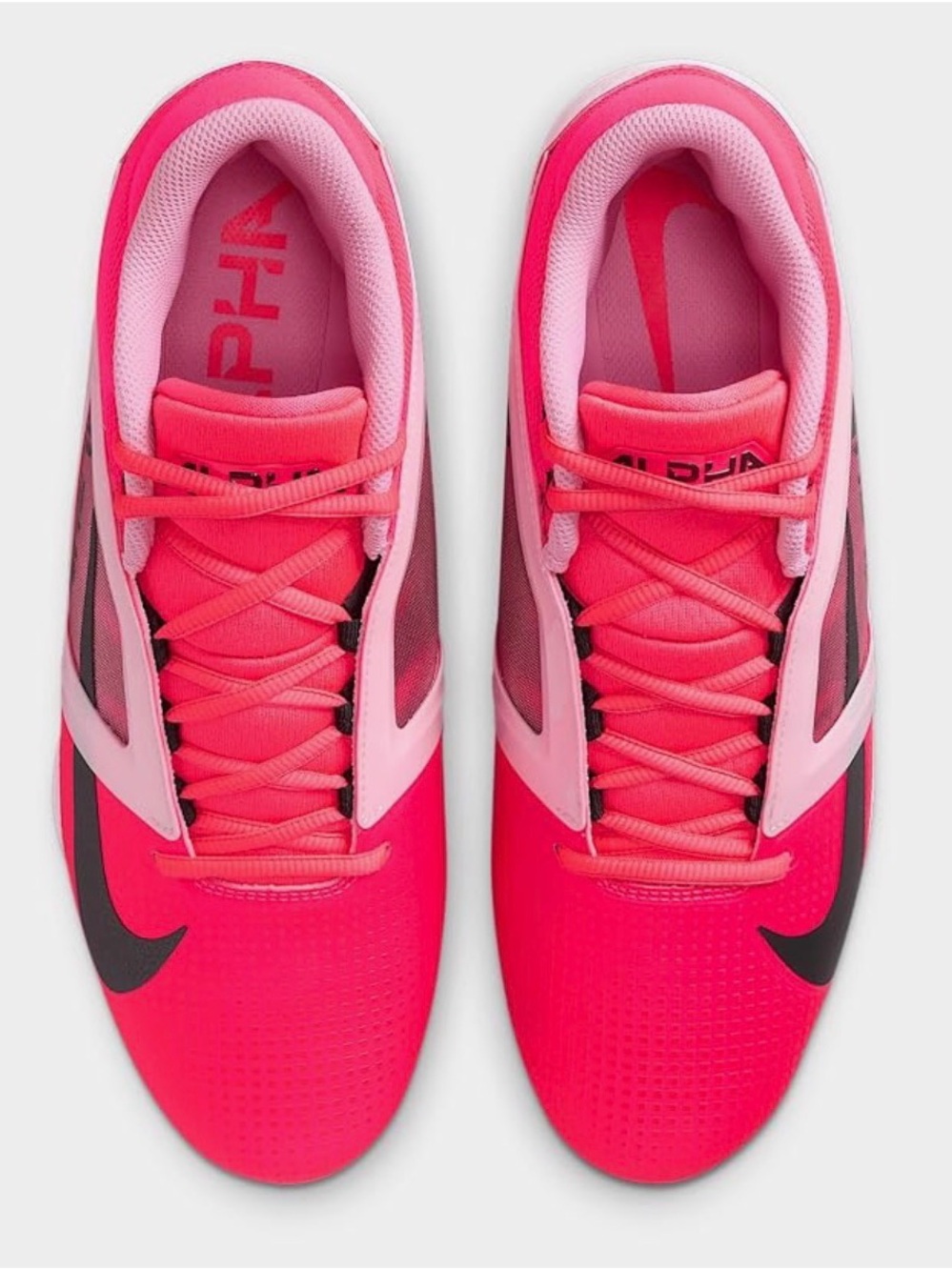 Nike Alpha Menace 4 Pro Football 🏈 Cleats Men’s Size 11, Racer Pink
